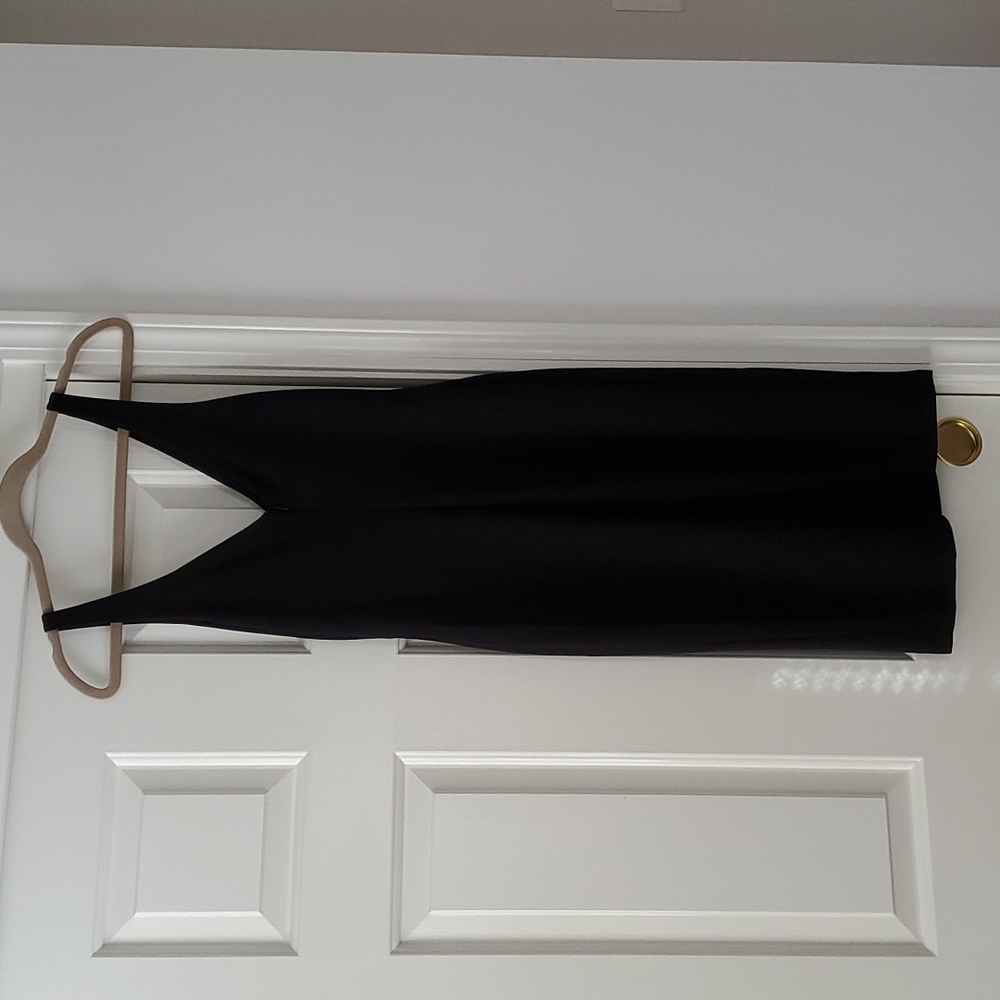 NWOT Lulus Iconic Moment Black Bodycon Midi Dress - Picture 3 of 4